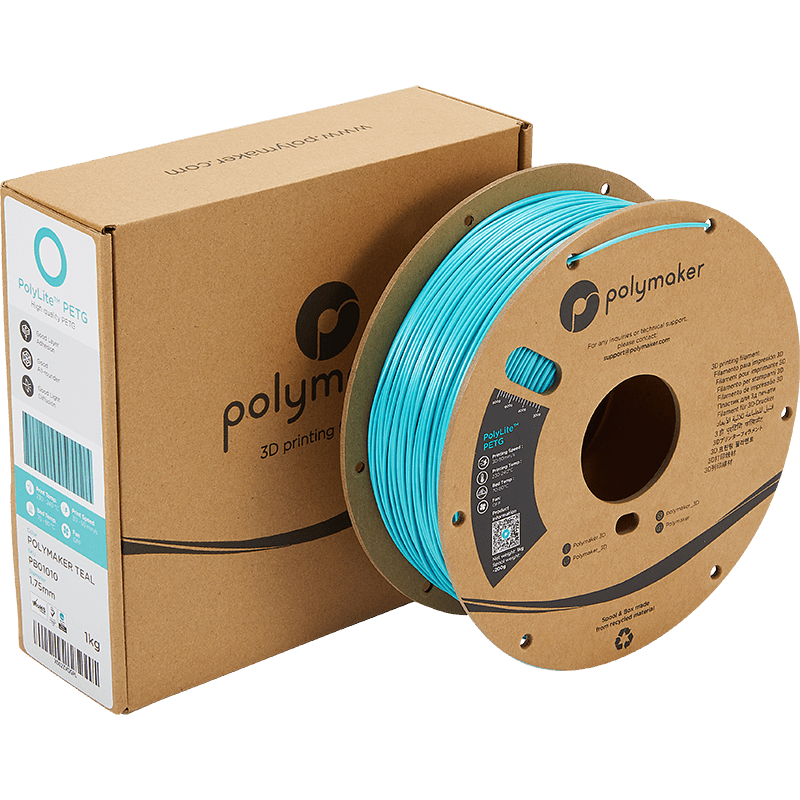 Polymaker PolyLite PETG TEAL 1.75 mm 1KG - AC products