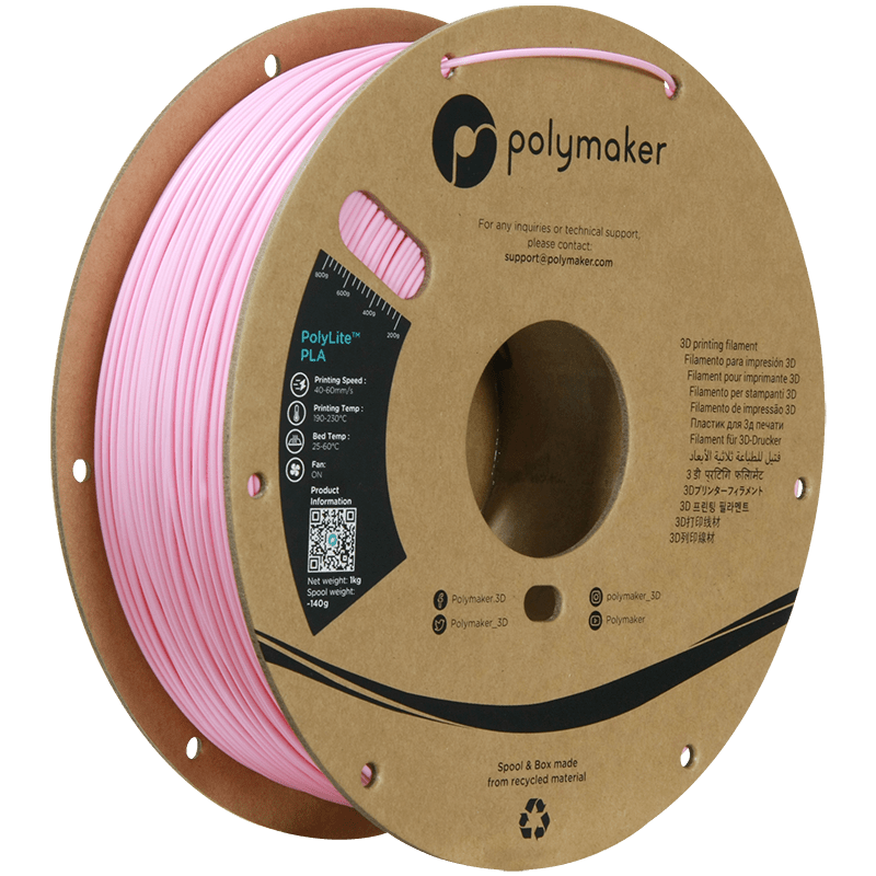 Polymaker PolyLite PLA  Filament Pink 1,75mm 1KG - AC products