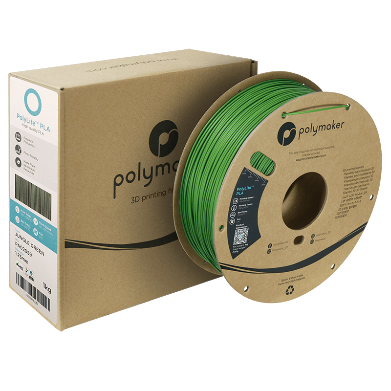 Polymaker PolyLite PLA  Filament Jungle Green 1,75mm 1KG - AC products