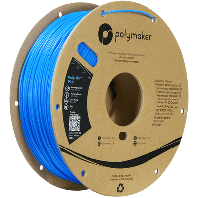 Polymaker PolyLite PLA  Filament Azure Blue 1,75mm 1KG - AC products