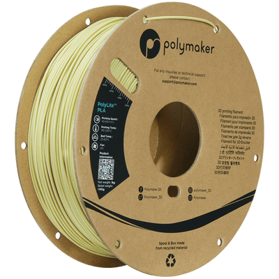 Polymaker PolyLite PLA Beige 1.75 mm 1KG - AC products