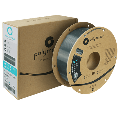 Polymaker PolyLite PLA Silk Gunmetal Grey 1.75 mm 1KG - AC products