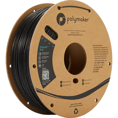 Polymaker PolyLite PLA Filament Galaxy Black 1,75mm 1KG - AC products