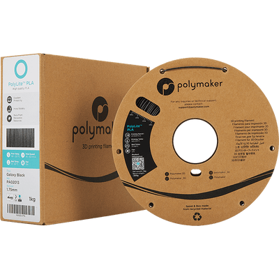 Polymaker PolyLite PLA Filament Galaxy Black 1,75mm 1KG - AC products