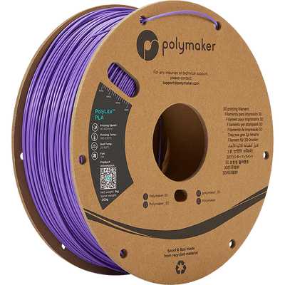 Polymaker PolyLite PLA  Filament Purple 1,75mm 1KG - AC products