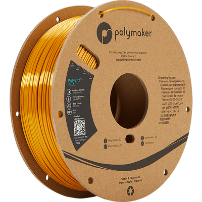 Polymaker PolyLite PLA Silk Gold 1.75 mm 1KG - AC products