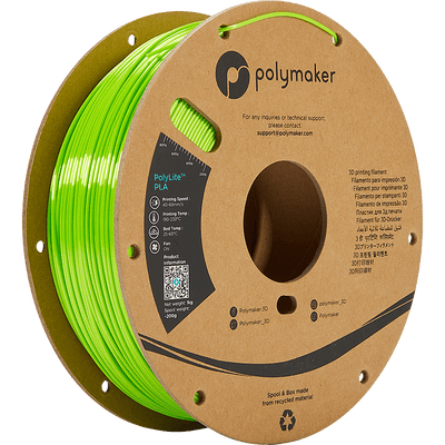 Polymaker PolyLite PLA Silk Lime 1.75 mm 1KG - AC products