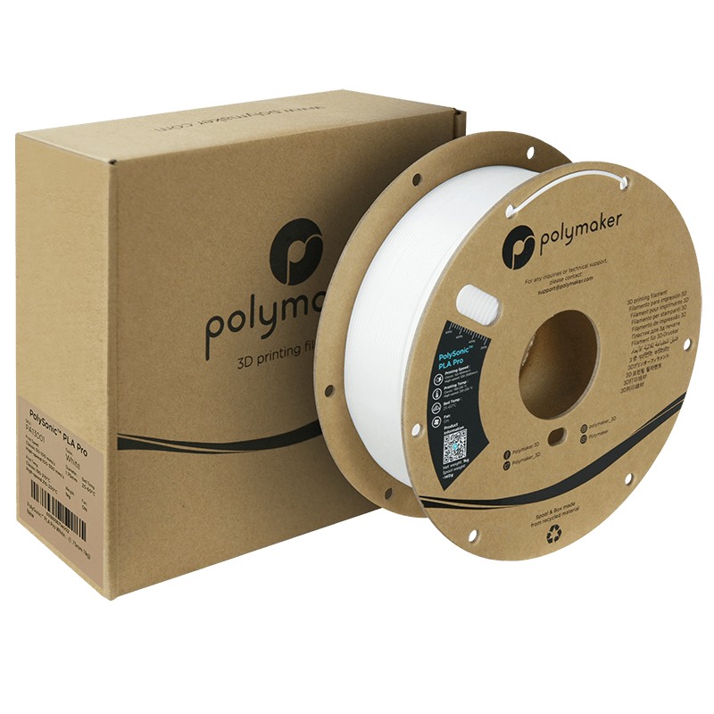 POLYMAKER POLYSONIC HIGH SPEED PLA PRO  WHITE 1,75mm 1KG - AC products