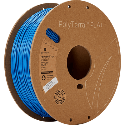 Polymaker PolyTerra Pla+ filament Blue 1.75 mm 1KG - AC products