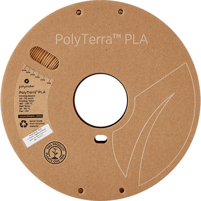 Polymaker PolyTerra Pla filament Wood Brown 1.75 mm 1KG - AC products