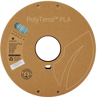 Polymaker PolyTerra Pla filament Marble Slate Grey  1.75 mm 1KG - AC products