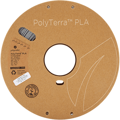 Polymaker PolyTerra Pla filament Fossil Grey 1.75 mm 1KG - AC products