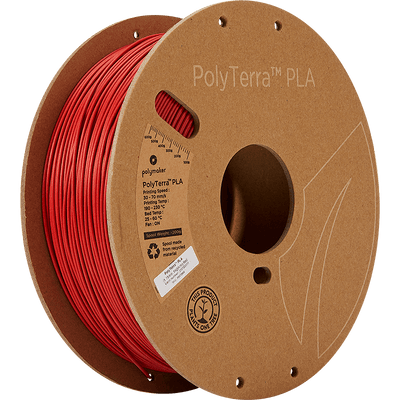 Polymaker PolyTerra Pla filament Army Red 1.75 mm 1KG - AC products