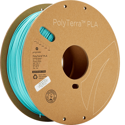 Polymaker PolyTerra Pla filament Arctic Teal 1.75 mm 1KG - AC products