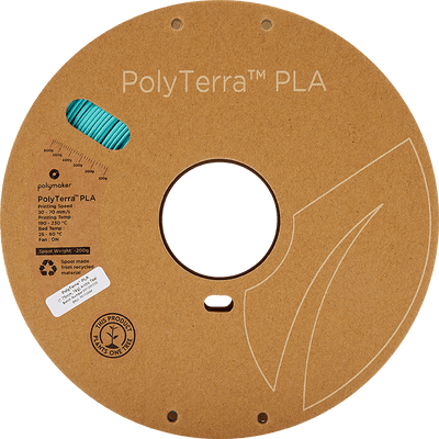 Polymaker PolyTerra Pla filament Arctic Teal 1.75 mm 1KG - AC products