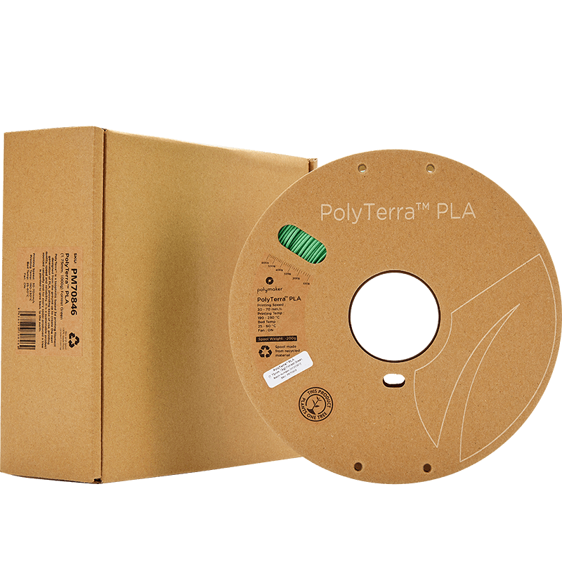 Polymaker PolyTerra Pla filament Forrest Green 1.75 mm 1KG - AC products