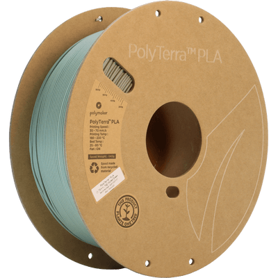 Polymaker PolyTerra Pla filament Muted Green 1.75 mm 1KG - AC products