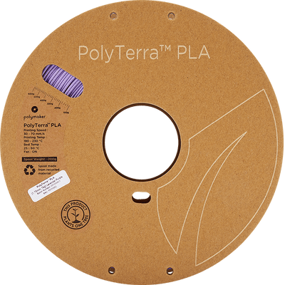 Polymaker PolyTerra Pla filament Lavender Purple 1.75 mm 1KG - AC products