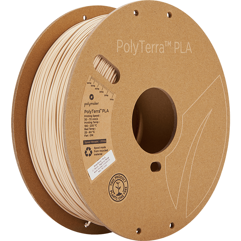 Polymaker PolyTerra Pla filament Army Beige 1.75 mm 1KG - AC products