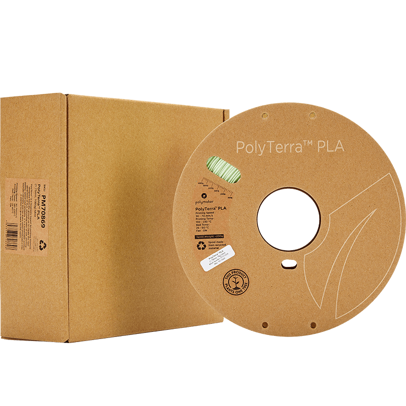 Polymaker PolyTerra Pla filament Mint 1.75 mm 1KG - AC products