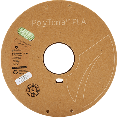 Polymaker PolyTerra Pla filament Mint 1.75 mm 1KG - AC products