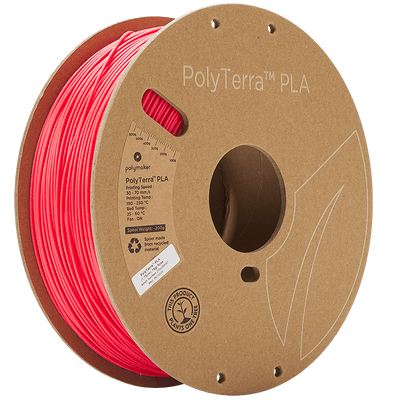 Polymaker PolyTerra Pla filament Rose 1.75 mm 1KG - AC products