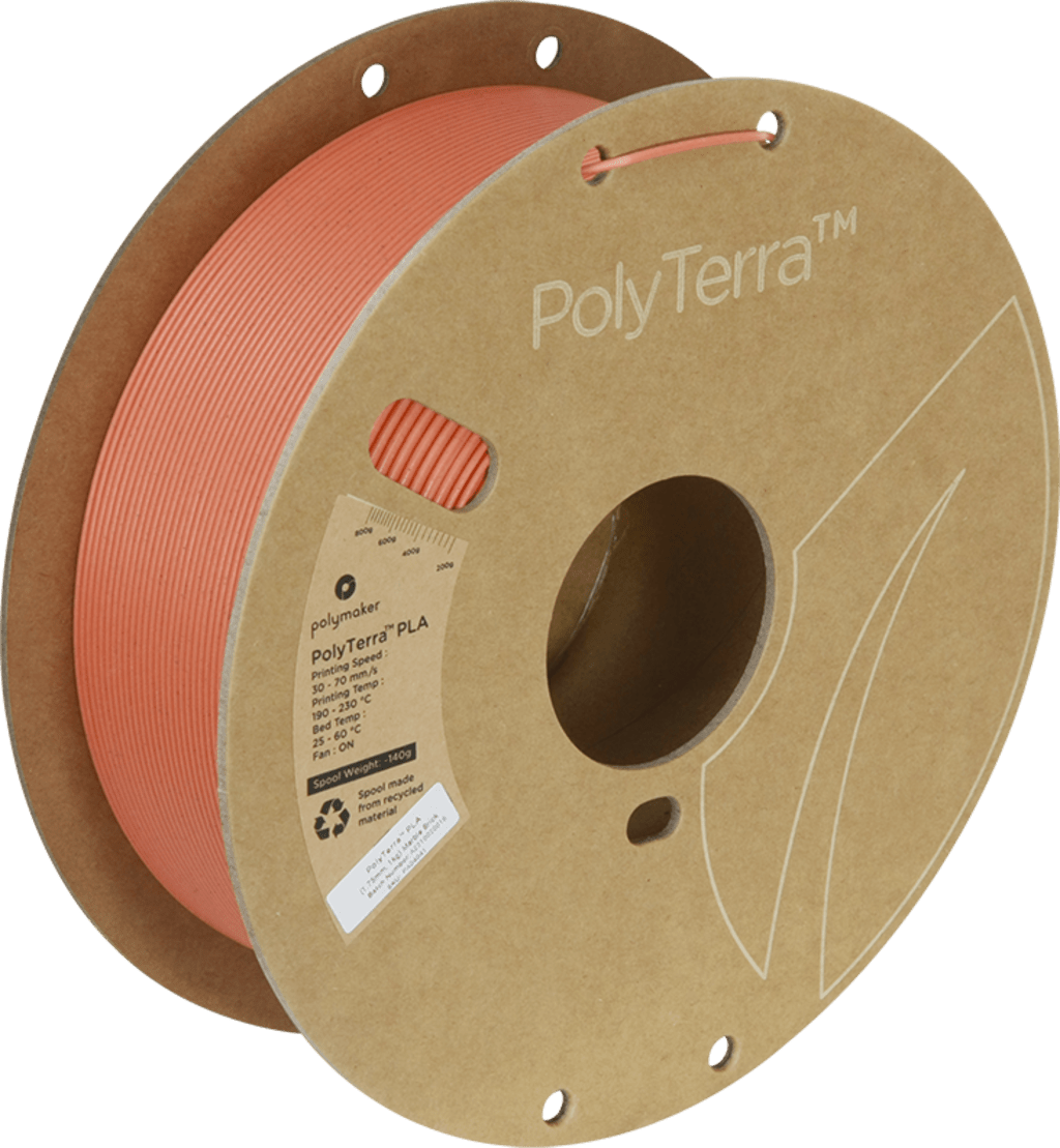 Polymaker PolyTerra Pla filament Marble Brick  1.75 mm 1KG - AC products