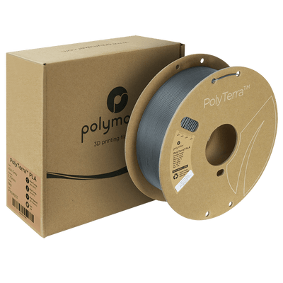 Polymaker PolyTerra Pla filament Ash Grey 1.75 mm 1KG - AC products