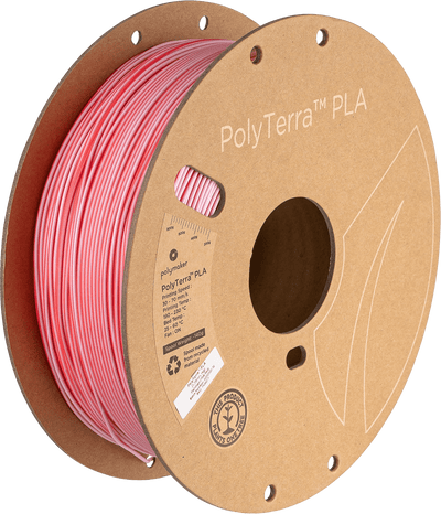 Polymaker PolyTerra PLA Filament Dual Flamingo (Pink-Red) 1.75 mm 1KG - AC products