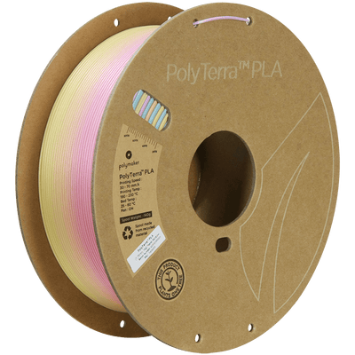 Polymaker PolyTerra Pla filament Pastel Rainbow 1.75 mm 1KG - AC products