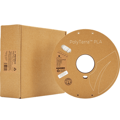 Polymaker PolyTerra Pla filament Cotton White 1.75 mm 1KG - AC products