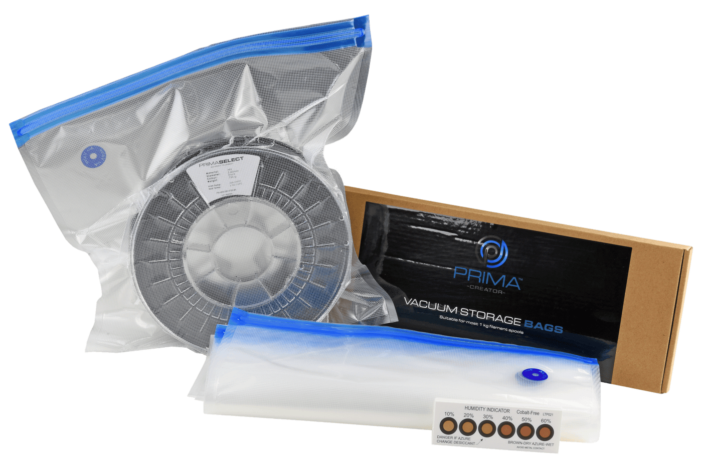PrimaCreator Filament-Aufbewahrungsbeutel - 5er-Packung