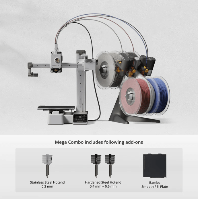 Bambu Lab A1 mini met AMS 3D-printer