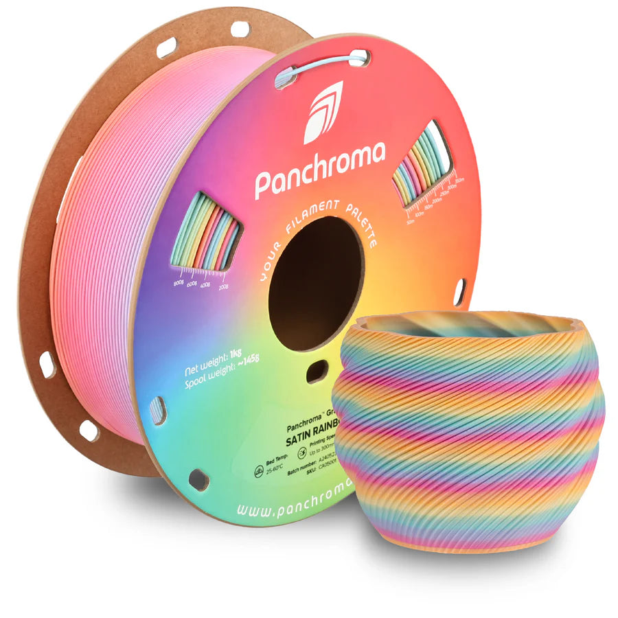 Polymaker Panchroma™ PLA Gradient Satin Rainbow 1.75 mm 1KG