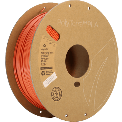 Polymaker PolyTerra Pla filament Muted Red 1.75 mm 1KG - AC products