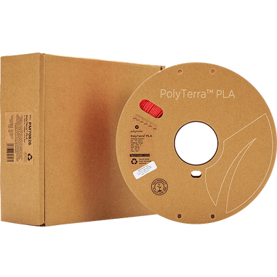 Polymaker PolyTerra Pla filament Lava Red 1.75 mm 1KG - AC products