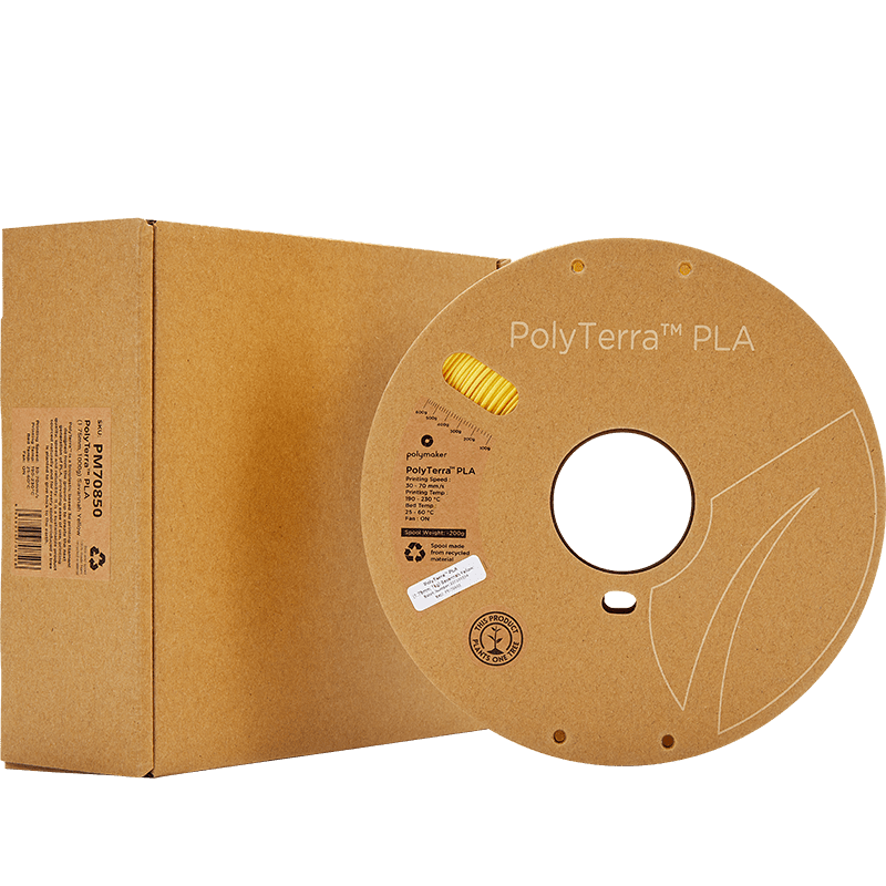 Polymaker PolyTerra Pla filament Savannah Yellow 1.75 mm 1KG - AC products