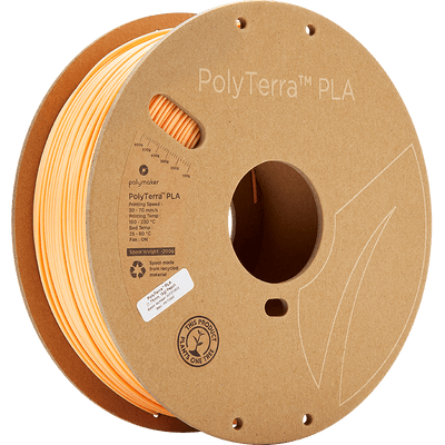 Polymaker PolyTerra Pla filament Peach 1.75 mm 1KG - AC products