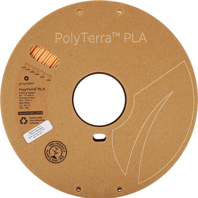 Polymaker PolyTerra Pla filament Peach 1.75 mm 1KG - AC products