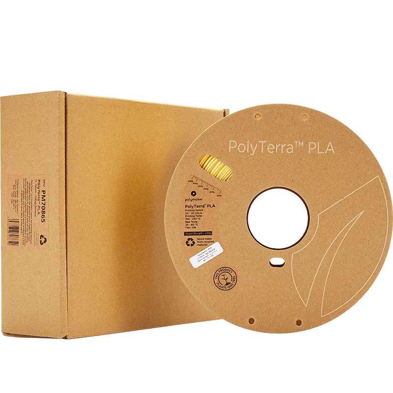 Polymaker PolyTerra Pla filament Banana 1.75 mm 1KG - AC products